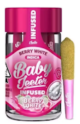 JEETER: *NEW* Berry White Quad-Infused Baby Jeeter .5g Pre-Roll 5pk/2.5g (I)