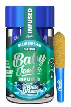 Jeeter - JEETER: Blue Dream Quad-Infused Baby Jeeter .5g Pre-Rolls 5pk/2.5g (S) Main Image