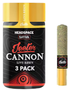 JEETER: Headspace Live Resin Infused Cannon 3pk/.5g (S)
