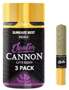 JEETER: Sundaze Best Live Resin Infused Cannon 3pk/.5g (I)