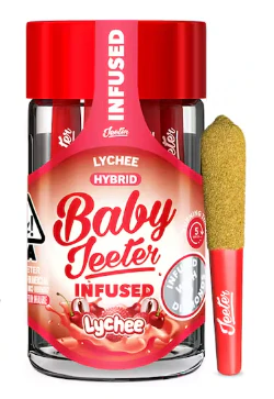 Jeeter - JEETER: Lychee Quad-Infused Baby Jeeter .5g Pre-Rolls 5pk/2.5g (H) Main Image