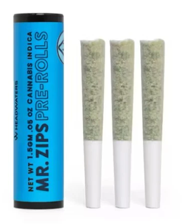 MR. ZIPS - MR. ZIPS: Kept Secret 1g Pre-Roll 3pk/3g (I) Main Image