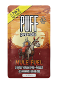 PUFF: Mule Fuel .5g Pre-Rolls 5pk/2.5g (S)