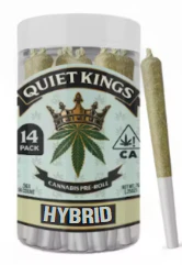 Quiet Kings - QUIET KINGS:  Sugar Kush .5g Pre-Roll 14pk/7g (I) Main Image