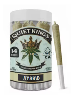 Quiet Kings - QUIET KINGS: Alien OG Kush .5g Pre-Roll 5pk/2.5g (H) Main Image