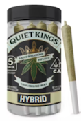 QUIET KINGS: Apples and Bananas .5g Infused Pre-Roll 5pk/2.5g (H)