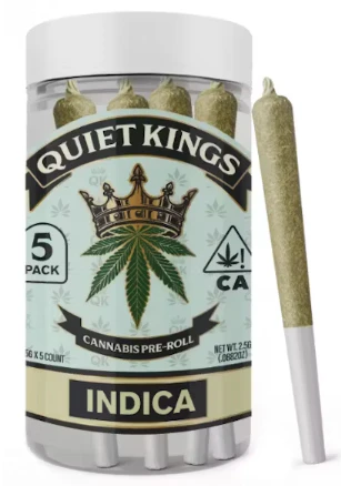 Quiet Kings - QUIET KINGS: Mazar .5g Pre-Roll 5pk/2.5g (I) Main Image