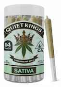 QUIET KINGS: Hippie Crippler .5g Pre-Roll 14pk/7g (S)
