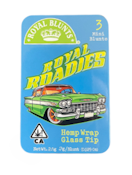 ROYAL BLUNTS: Black Cherry Gelato 0.7g Blunt 3pk/2.1g (I/H)