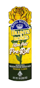 ROYAL BLUNTS: Kush Co. OG x Donny Burger 1g Hash Infused Blunt "Blunts N Roses" (I/H)
