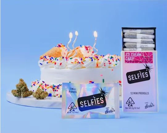 SELFiES - SELFIES: Ice Cream Cake .25g Infused Pre-Rolls 12pk/3g (I) Main Image