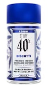 STIIIZY: Biscotti 40's Infused .5g Pre-Roll 5pk/2.5g (I)