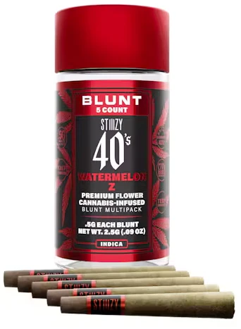 STIIIZY - STIIIZY: Watermelon Z 40's Infused .5g Mini Blunts 5pk/2.5g (I) Main Image