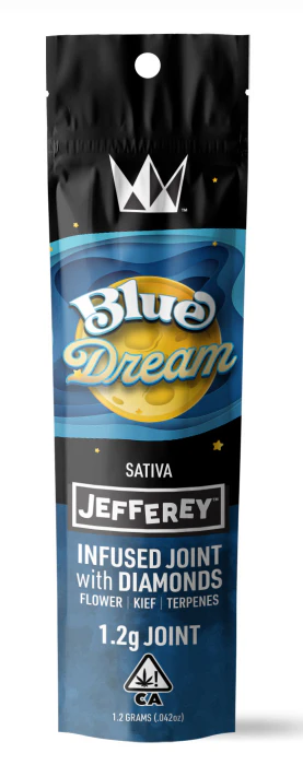 West Coast Cure - WEST COAST CURE: White Widow Infused 1.2g Jefferey Pre-Roll (S) Main Image