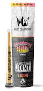 WEST COAST CURE: Strawberry Banana 1g Pre-Roll (H)