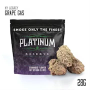 Platinum Reserve - Grape Gas - 28g Flower