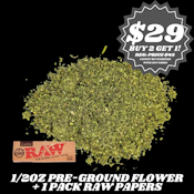 RG $45 Pre-Ground Hybrid Blend 1/2oz