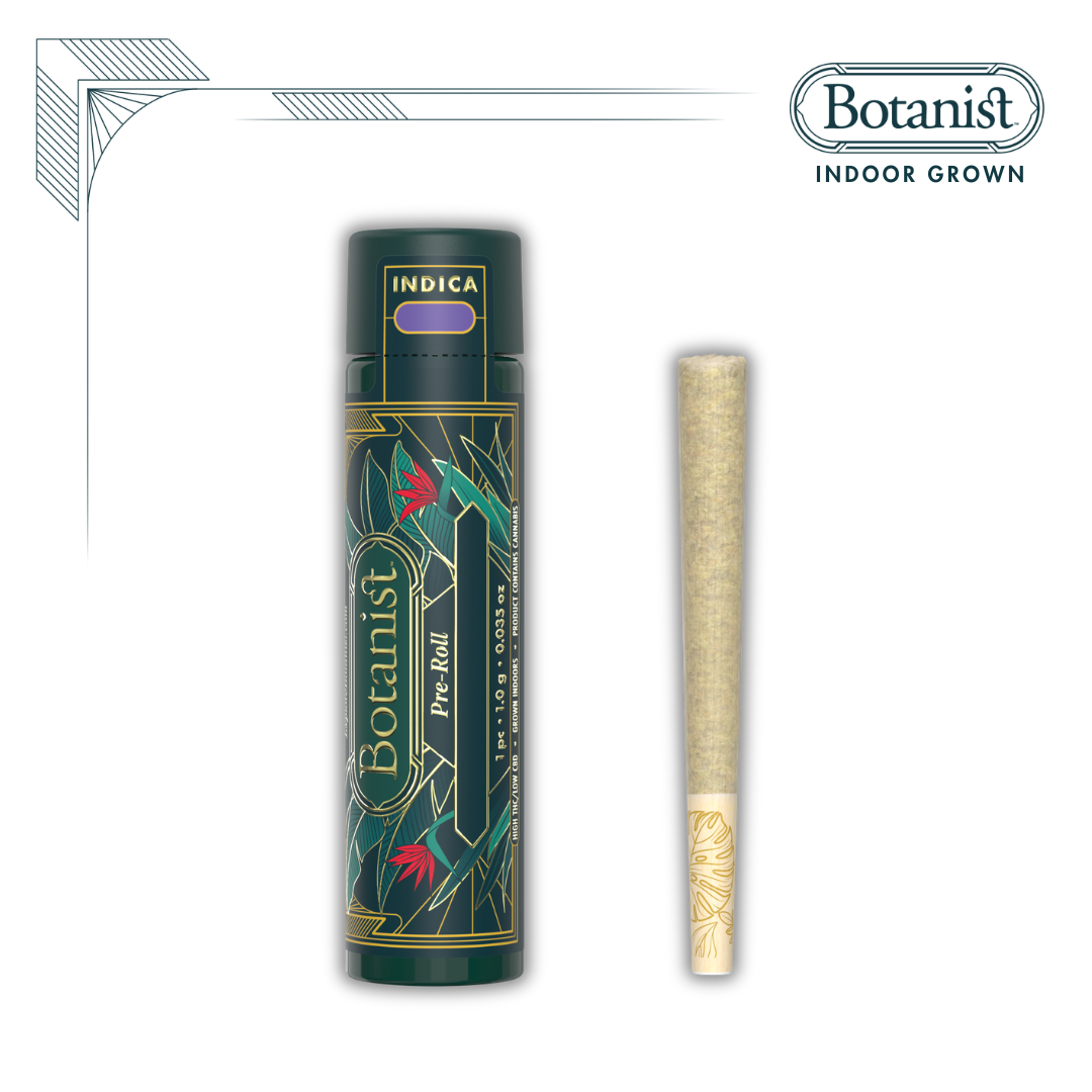 [REC] Botanist | Mint Sherbert | 1g/1pk Pre Roll