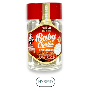 JEETER - Jeeter - Baby Jeeters - Fire Og - Infused Preroll Pack - 5pk - 2.5g