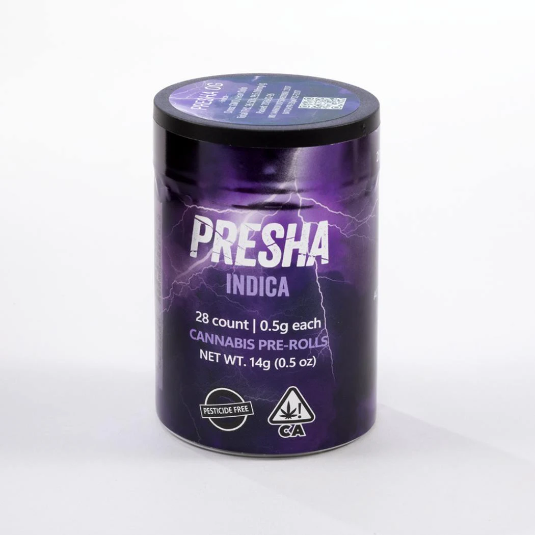 Presha - Presha Preroll 28pk Indica Toad Venom Main Image