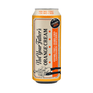 NOT YOUR FATHER'S - Not Your Fathers  | Orange Cream | Beverage | [125mg] 100 THC : 25 CBD | Hybrid