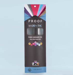 PROOF - PROOF 1G 1:1 CBD Full Spectrum Oil (FSO)