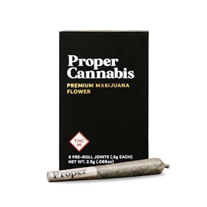 PROPER CANNABIS - PROPER - BTY OG 5 PK 0.5 GRAM PRE-ROLLS