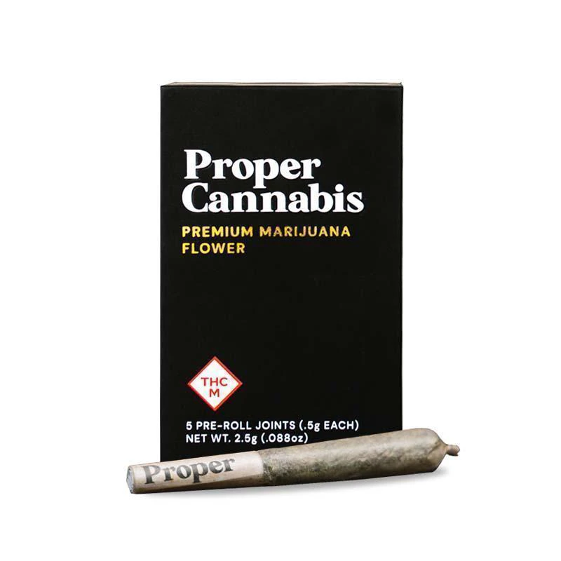 Proper Cannabis - PROPER - BTY OG 5 PK 0.5 GRAM PRE-ROLLS Main Image