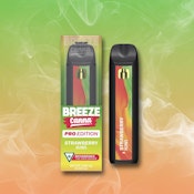 Breeze Canna | (1G) PRO Vape | Strawberry Kiwi