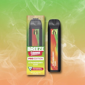 BREEZE CANNA - Breeze Canna | (1G) PRO Vape | Strawberry Kiwi