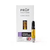 Pruf Cultivar Designer Bananas Cured Resin Cartridge 1g