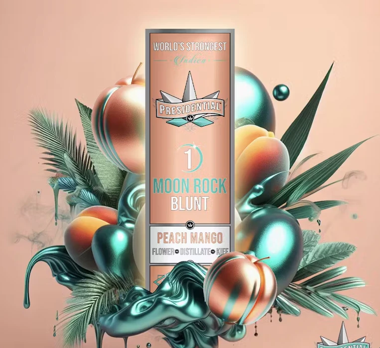 Presidential - Presidential | Peach Mango | Moon Rock Blunt - (1.5g) Main Image