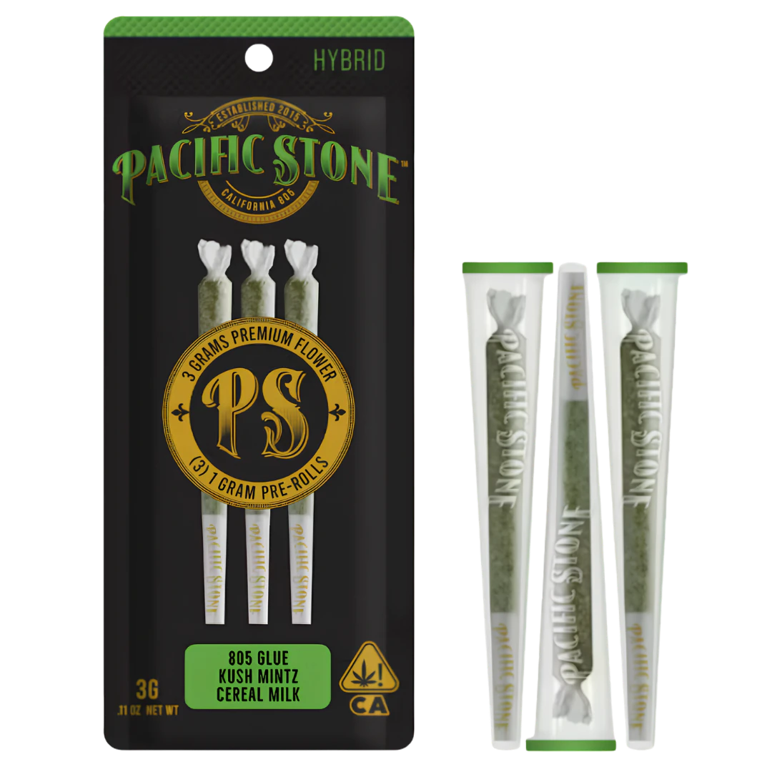 Pacific Stone - Pacific Stone - 3pk Variety Prerolls - Hybrid Main Image