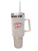 MARY ALICE - Accessories - Travel Mug - Frosted White