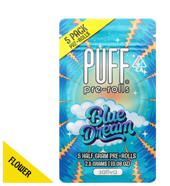 PUFF - PUFF | Blue Dream | Pre-Roll 5pk | 2.5g Main Image