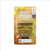 Puff - Mule Fuel x Acapulco Gold - Bubble Hash Infused - .5g 5pk Joints 20.24% THC - Pre - Rolls