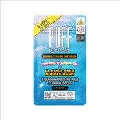 PUFF - Rainbow Cookies x LA Kush Cake Bubble Hash - 5pk Infused Prerolls