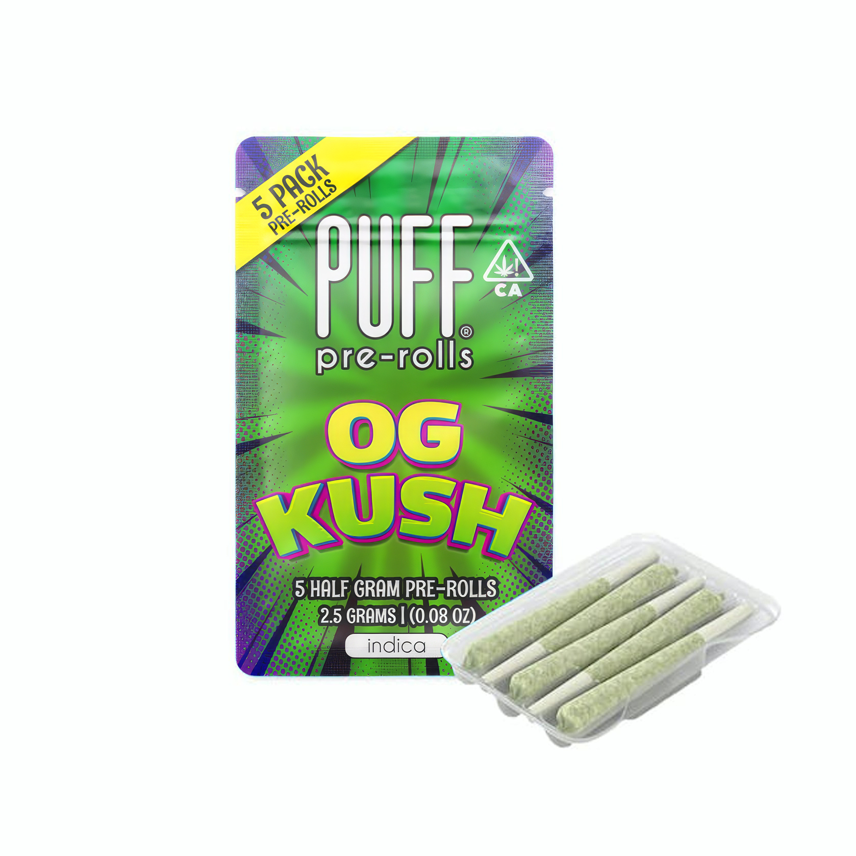 PUFF OG Kush 5-Pack Pre-Roll 2.5g