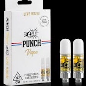 [PUNCH] LIVE ROSIN CARTRIDGE - 1G -  BENZINA (S)