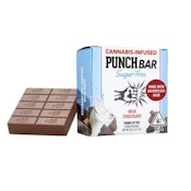 MILK CHOCOLATE SOLVENTLESS SUGAR-FREE 100MG - PUNCH EDIBLES