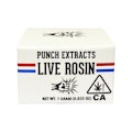 PUNCH EXTRACTS: STRAWBERRY ZLIME ACAI 1G LIVE ROSIN BADDER (TIER 2)