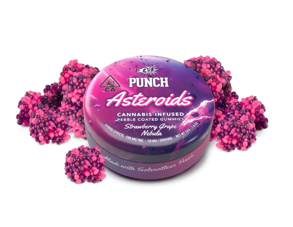 Edible - Asteroids - Strawberry Grape Nebula - Solventless - 100MG