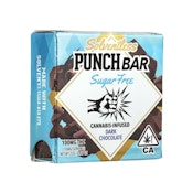 SOLVENTLESS SUGAR FREE - DARK CHOCOLATE 100MG - PUNCH EDIBLES & EXTRACTS