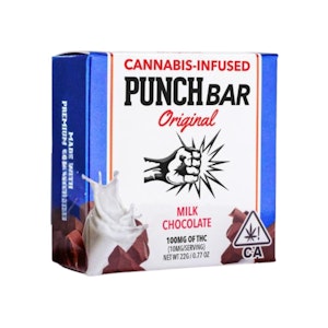 PUNCH EDIBLES & EXTRACTS - MILK CHOCOLATE 100MG - PUNCH EDIBLES & EXTRACTS