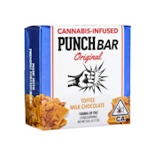 TOFFEE MILK CHOCOLATE 100MG - PUNCH EDIBLES & EXTRACTS