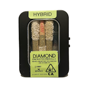 Purist - Coup D'Etat x LCG 38% - 3pk Diamond Encrusted Pre rolls