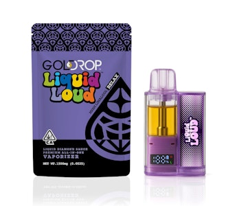 GOLDDROP - Gold Drop - 1.5g Liquid Diamond Sauce AIO - Kush Mintz