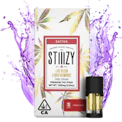 STIIIZY - 1g Live Resin Liquid Diamonds Pod - Strawberry Milkshake