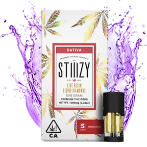 STIIIZY - STIIIZY - 1g Live Resin Liquid Diamonds Pod - Strawberry Milkshake