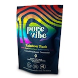 Rainbow Pack Gummies 100mg | Pure Vibe | Edible